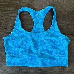 La Hearts Floral Sports Bra